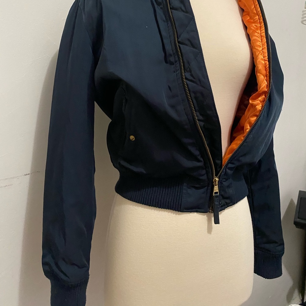 Bomber Jacket! Quilted lining